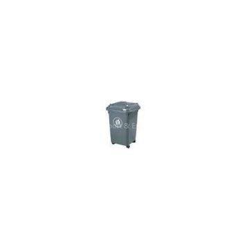 Stabilized against UV 240LT HDPE recycling wheely Bins with Flat Lid