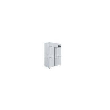 300W Stainless Steel Four Door Refrigerator , Big Chill Fridge 1220*760*1950mm