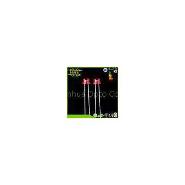 Single Color Straw Hat High Brightness 5mm LED Diode Red 620nm - 625nm