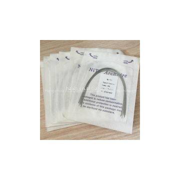 best price medical super elastic niti arch wire certificate approved