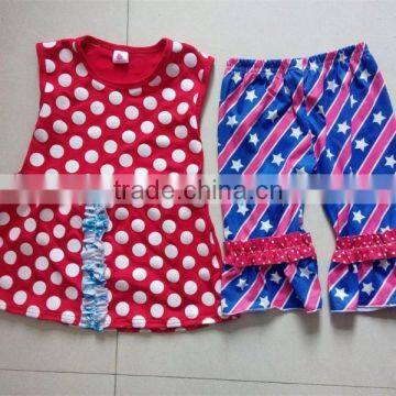 Cheap Children Clothes Easter Outfits Girls Boutique Clothing Spring 2016 Easter Bunny Knit Cotton Set photo-2