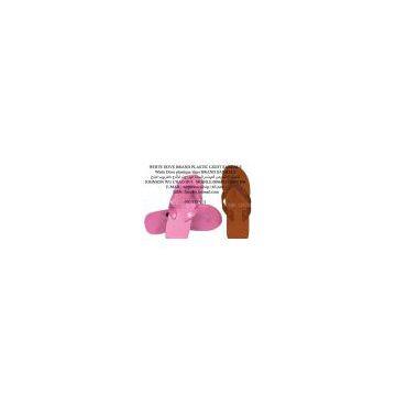 white dove flip flop