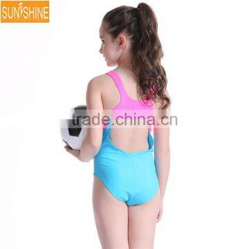 Professional Sport Beach Wear Kids Girls One Piece Swimwear photo-4