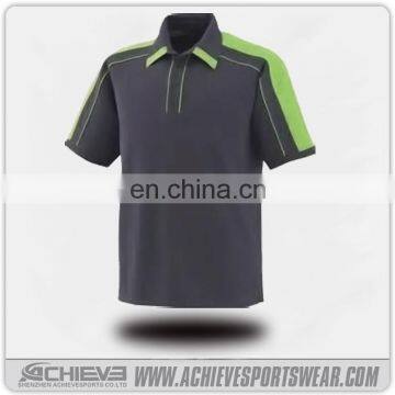 Custom high quality plain mens polo shirts customized logo