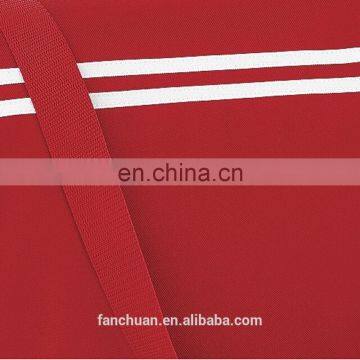 Classic Red Polyester Adjustable Outdoor Messenger Bag photo-2