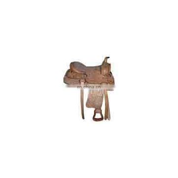 Western Barrel Racing Saddle.