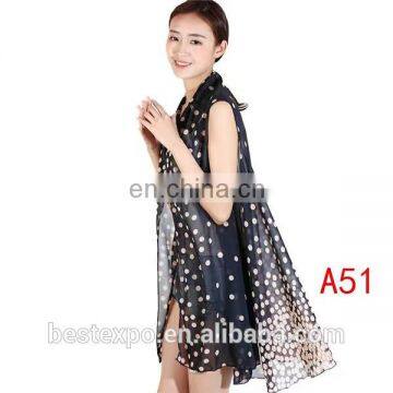 Latest Design Girls Bikini Swimwear Cover up Chiffon Beach Wear Blouse Summer Ladies Long Tops for Leggings photo-6