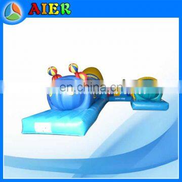 Big Insect inflatable tunnel obstacle course for kids newest obstacle course inflatable