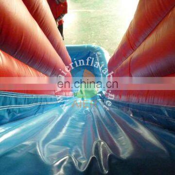 Hot Kids Inflatable Water Slide Blue Giant Cheap Inflatable Slide Outdoor Double Slide With Pool for Sale photo-3