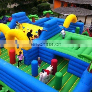 giant Inflatable fun city games,amusement park for kids