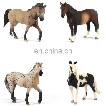 on sale ! Simulation 4 kinds mixed horses model toy for kids play