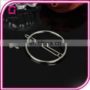 2017 y i Wu Chinese Supplier Latest Round Metal Fashion Hair Pin Accessories for Girls photo-3