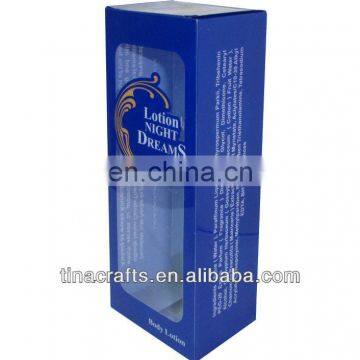 Transparent PVC packaging box