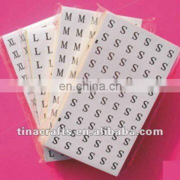 Paper packing sticker label