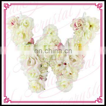 Aidocrystal Handmade Custom Name Hanging Flower Floral Letter for Wedding photo-3