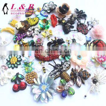 Fruit Patches Beaded Handmade Applique photo-4