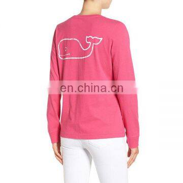 Custom Graphic Long Sleeve Sweater T-shirt Newest Printing Casual Women T Shirt photo-4