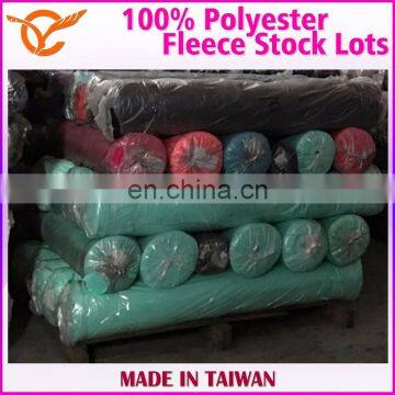 100% Polyester Fleece Backpack Fabric Stock Lots