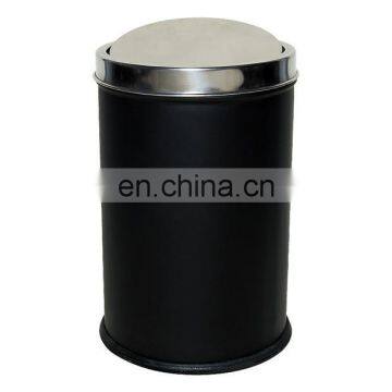 king international - Black swing bin /