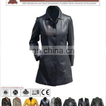 Leather Coat for Women