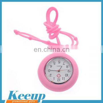 Unique Silicone Hang Kids Nurse Pocket Watch