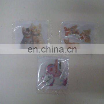 Custom-made! Cheap promotional Animal puffy stickers