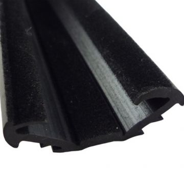 Auto Glass Run Channel Flocked / Coated Glass Run Channel Auto Rubber Parts China Manufacturer Supplier Exporter