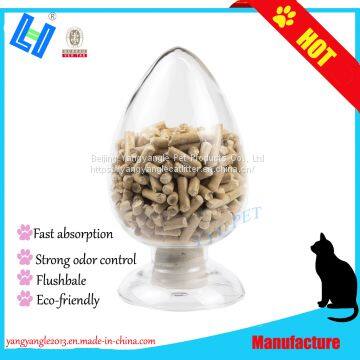 Pine wood cat litter