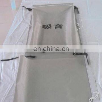 Hot Sale 500D/22X22 550GSM PVC Laminated Soundproof Tarps for Construction photo-3
