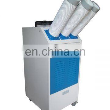 3 Tubes Portable Spot Reverse Air Conditioners With Universal Wheels With CE GS ROHS Can Cool Also Heat