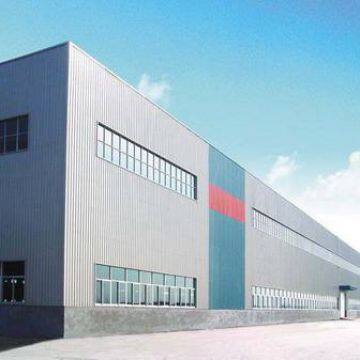 Pre Engineered Buildings Light Grey Industrial Steel Structure 