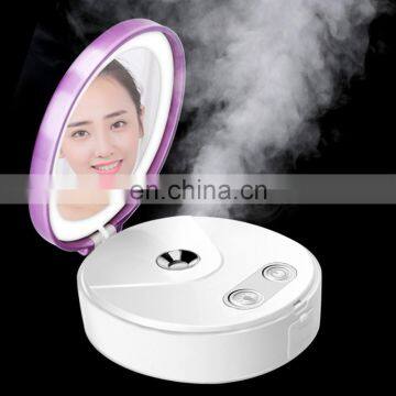2018 New Arrival Best Selling 3 in 1 Portable Compact Facial Steamer USB Powerbank