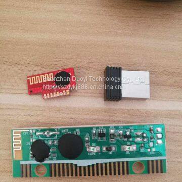 Wireless Mouse RF Module and Wireless Keyboard PCBA Share Same Receiver