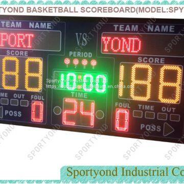 Outdoor Basketball Field Scoreboard for Sport Basketball Game