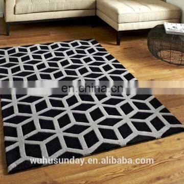 Popular Geometric Design Area Rugs Polyester Acrylic Carpets And Rugs photo-5