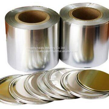 8011 Lacquer Aluminium Foil for Milk Powder Tin Can Seal photo-2