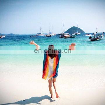 Новые поступления. Сексуальные пляжные надетомки. Полосатые крючковые халаты для женщин, палео для купальников, пляжные надетомки для выхода на пляж photo-5