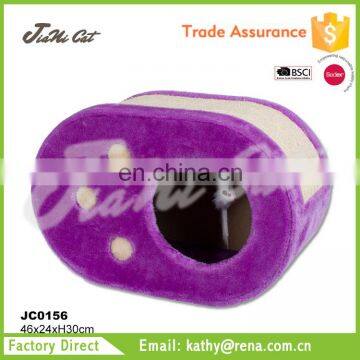 Purple Color Cat Scratcher,cat Toy With SEDEX BSCI photo-2