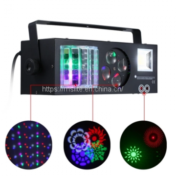 DJ Party Disco Lights With Remote, 4 in 1 Multi-Effects Pattern Projector Lamp Compatible photo-3