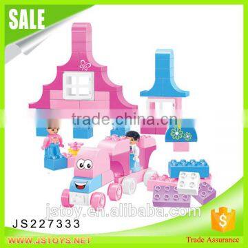 JSTOYS 2016 hot sale girls plastic building blocks toys