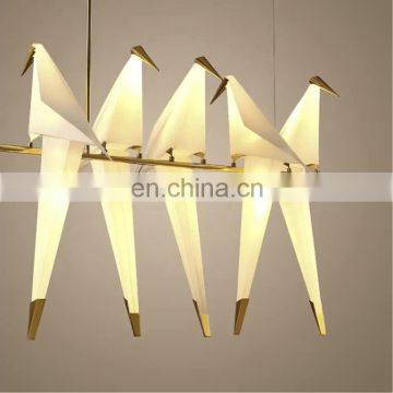 China Nordic Contracted Artist Design Bird Home Decor Pendant Light