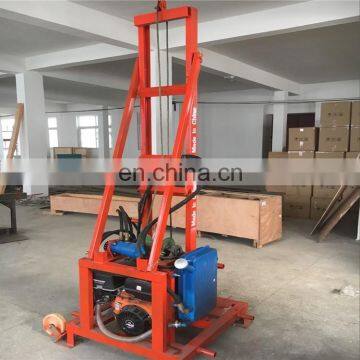 80 Meter Portable Water Well Drilling Rigs / Hydraulic Water Well Drilling Machine For Sale