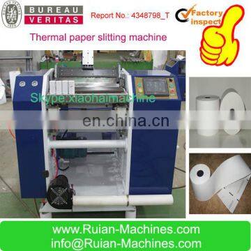 High speed atm receipt paper slitting machine ,slitter rewinder for cash register rolls