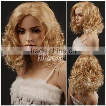 W3433 6A In Stock Top Human Hair Jewish Full lace wig