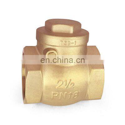 2 1/2" Inch Good Quality Profession Brass Check Valve Price List