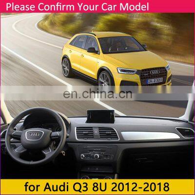 for Audi Q3 8U 2012~2018 Anti-Slip Mat Dashboard Cover Pad Sunshade Dashmat Carpet Car Accessories S-line RS Q3 2013 2015 2016