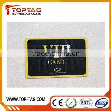 Free samples Cr80 Printed Plastic Membership Loyalty PVC Card