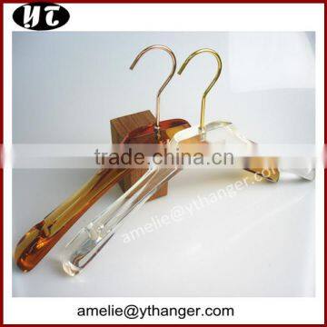 Acrylic display hangers crystal clothes hanger for shop