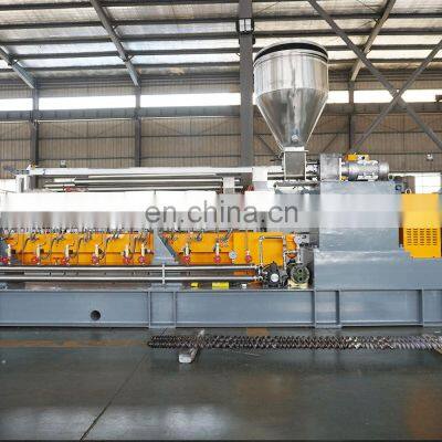 Best Price WPC Twin Screw Extruder Granule Making Machine