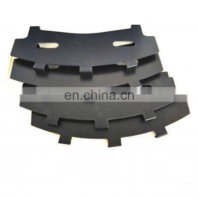 Auto brake parts fabric/woven rubber brake pad shim